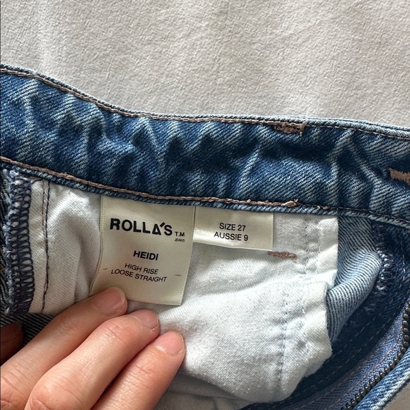 Rolla’s Heidi High Rise Straight Leg - Picture 2 of 4